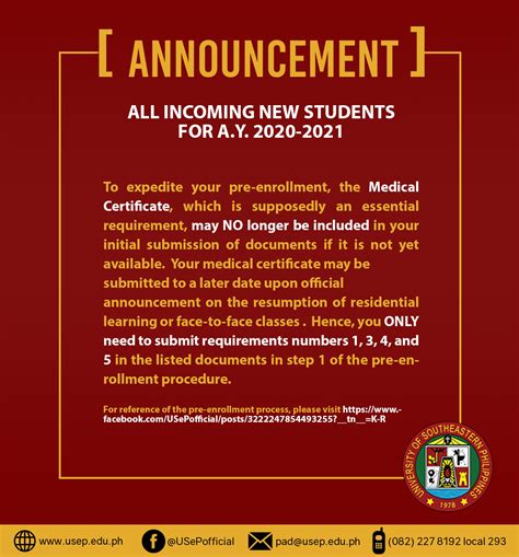 ANNOUNCEMENT FROM CITY UNIVERSITY .